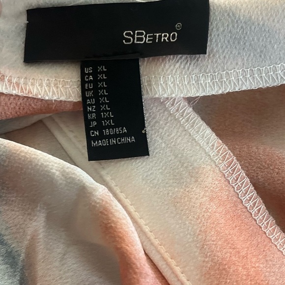 Xl s betro summer skirt boho indie core tiered layer look - Picture 3 of 3